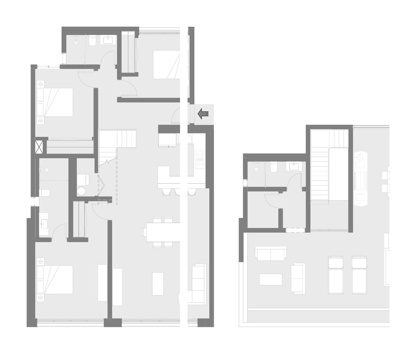 3 bedroom floor plan — Riviera Bay Condos